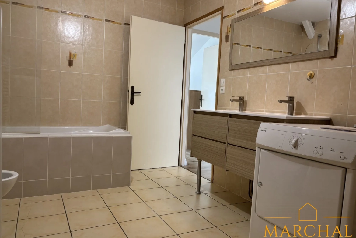 Appartement duplex avec 2 terrasses privées à Aube, proche de Metz 