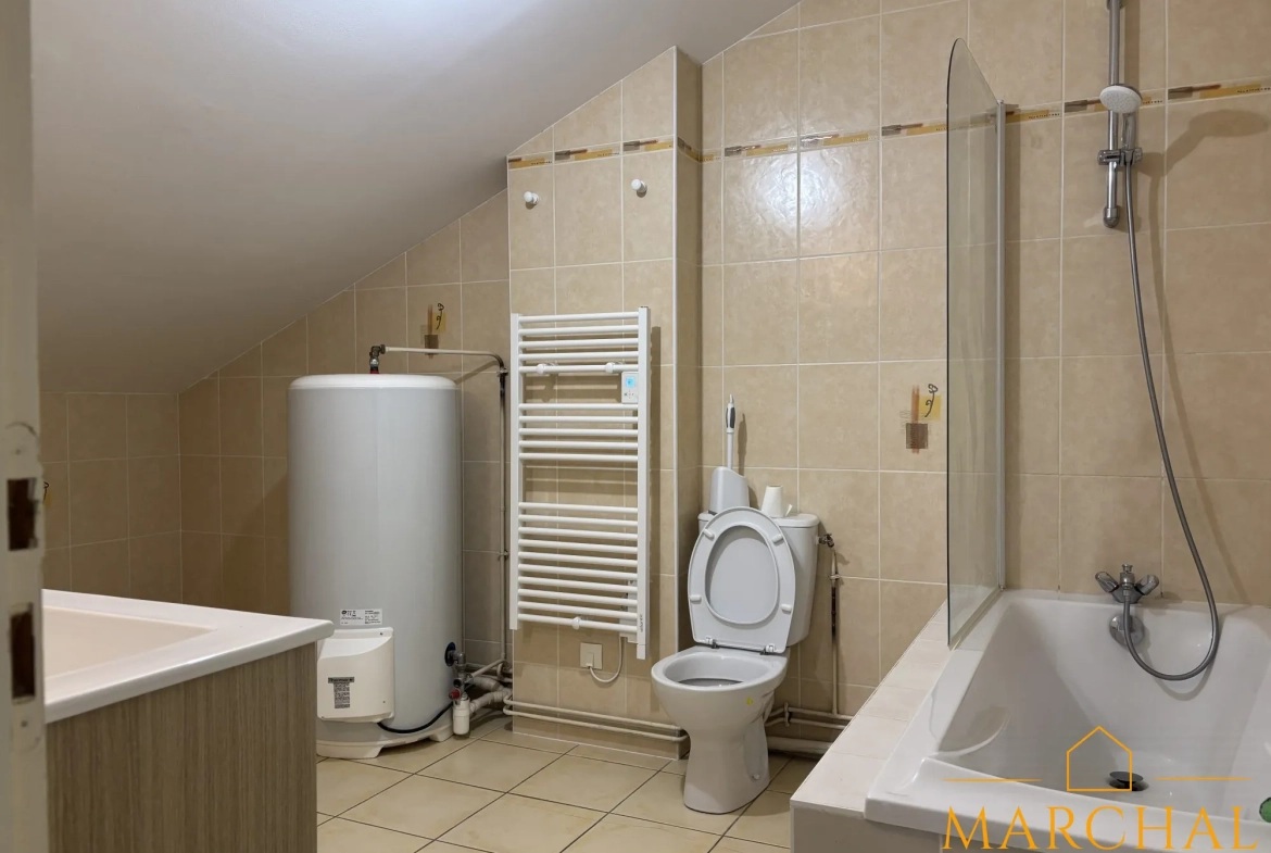 Appartement duplex avec 2 terrasses privées à Aube, proche de Metz 