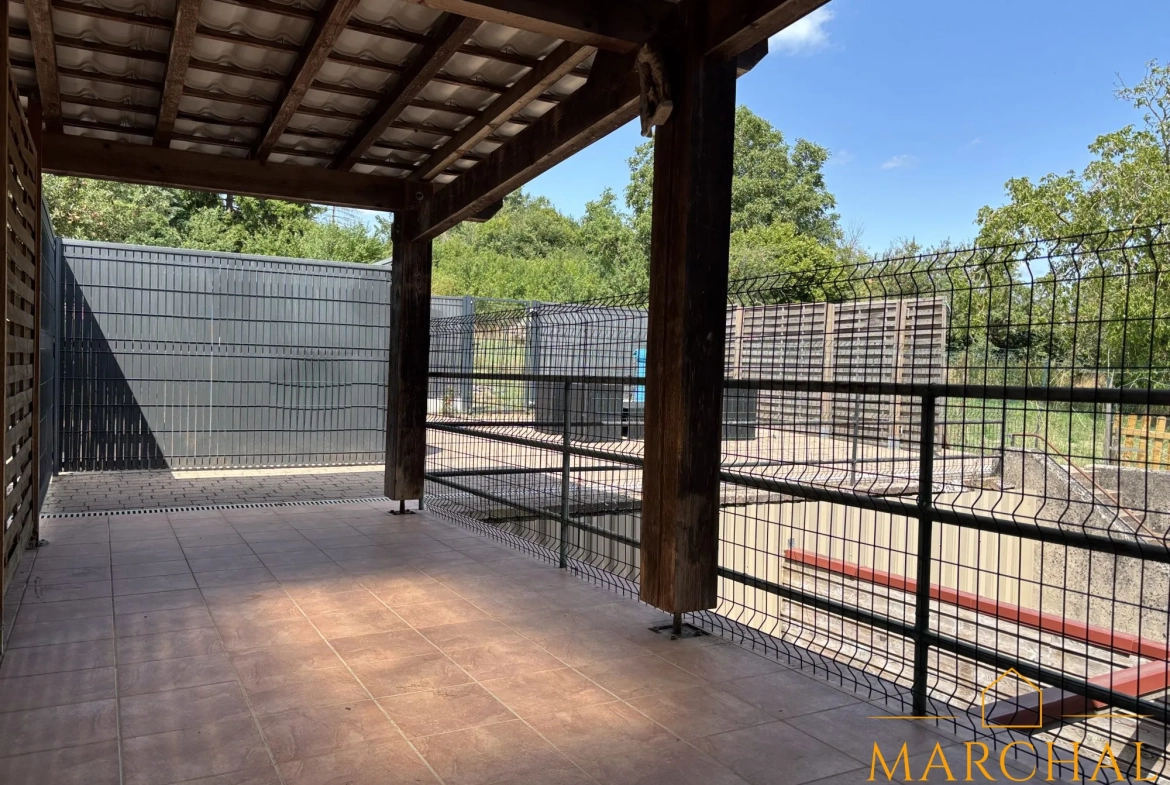 Appartement duplex avec 2 terrasses privées à Aube, proche de Metz 