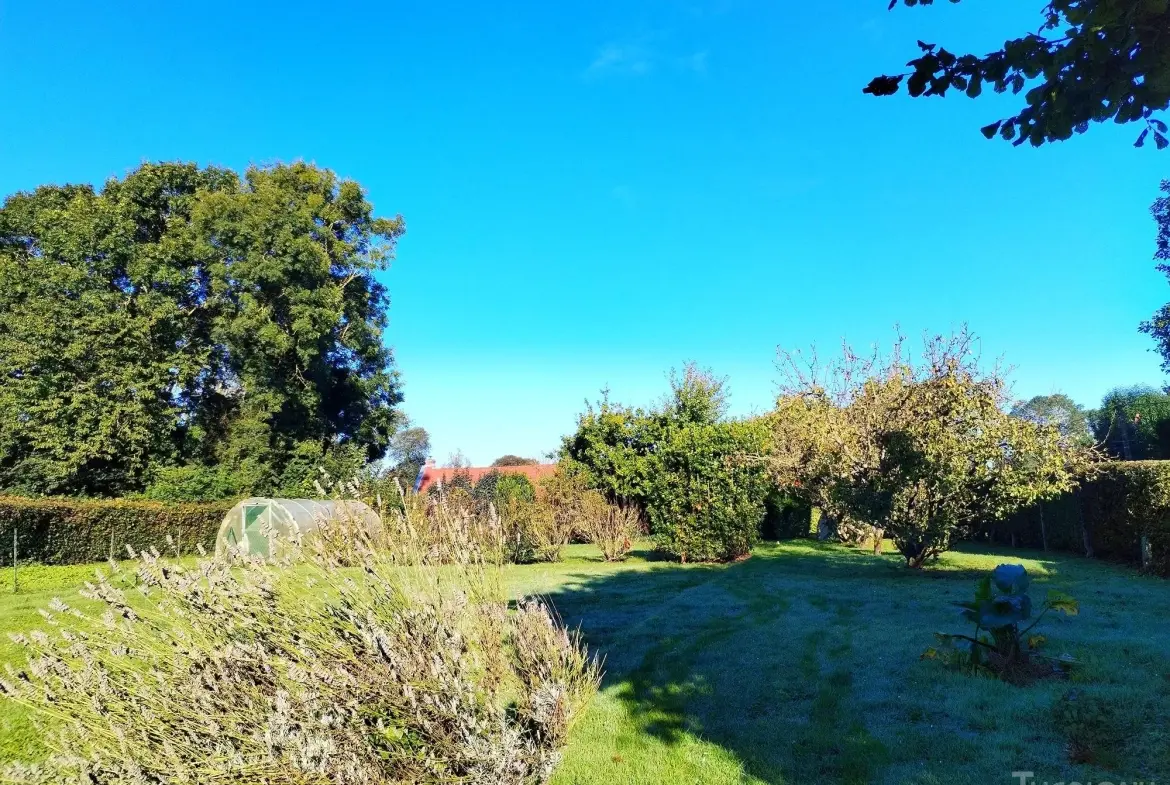 Terrain constructible à Bourseville proche des plages pour votre projet immobilier 