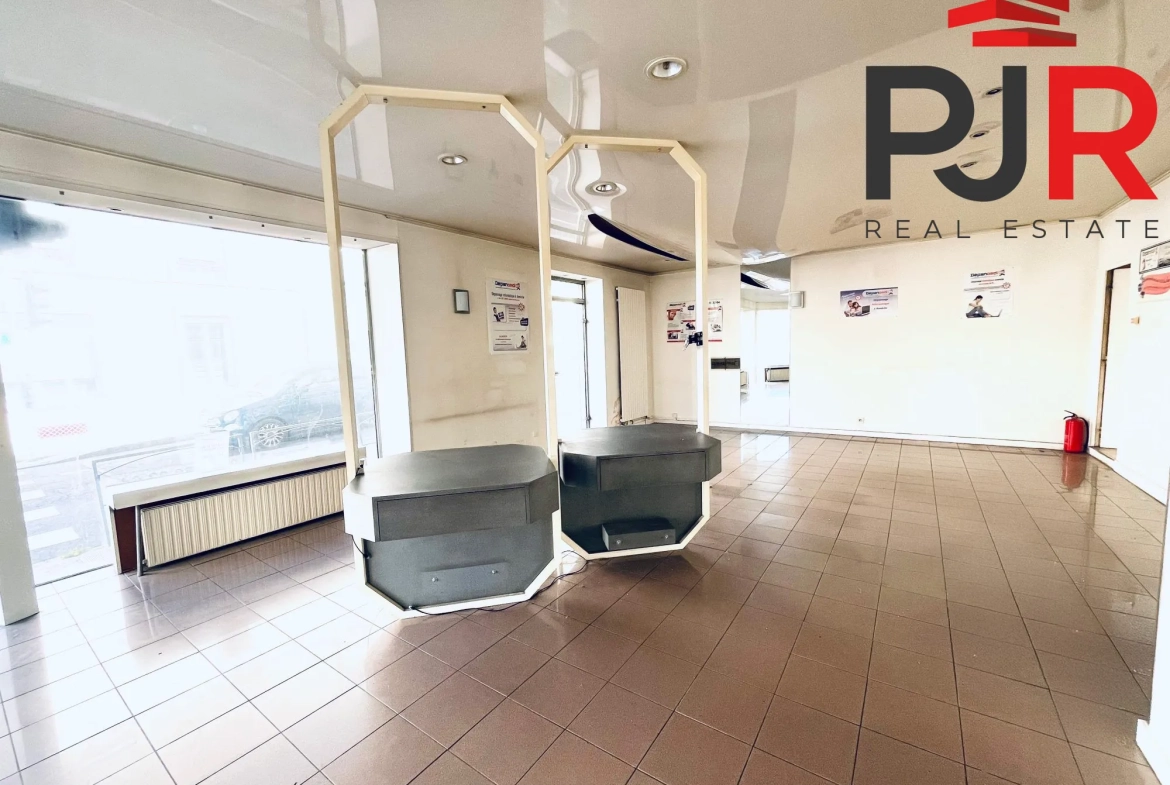 Local commercial à vendre à Nancy, emplacement stratégique et visibilité exceptionnelle 