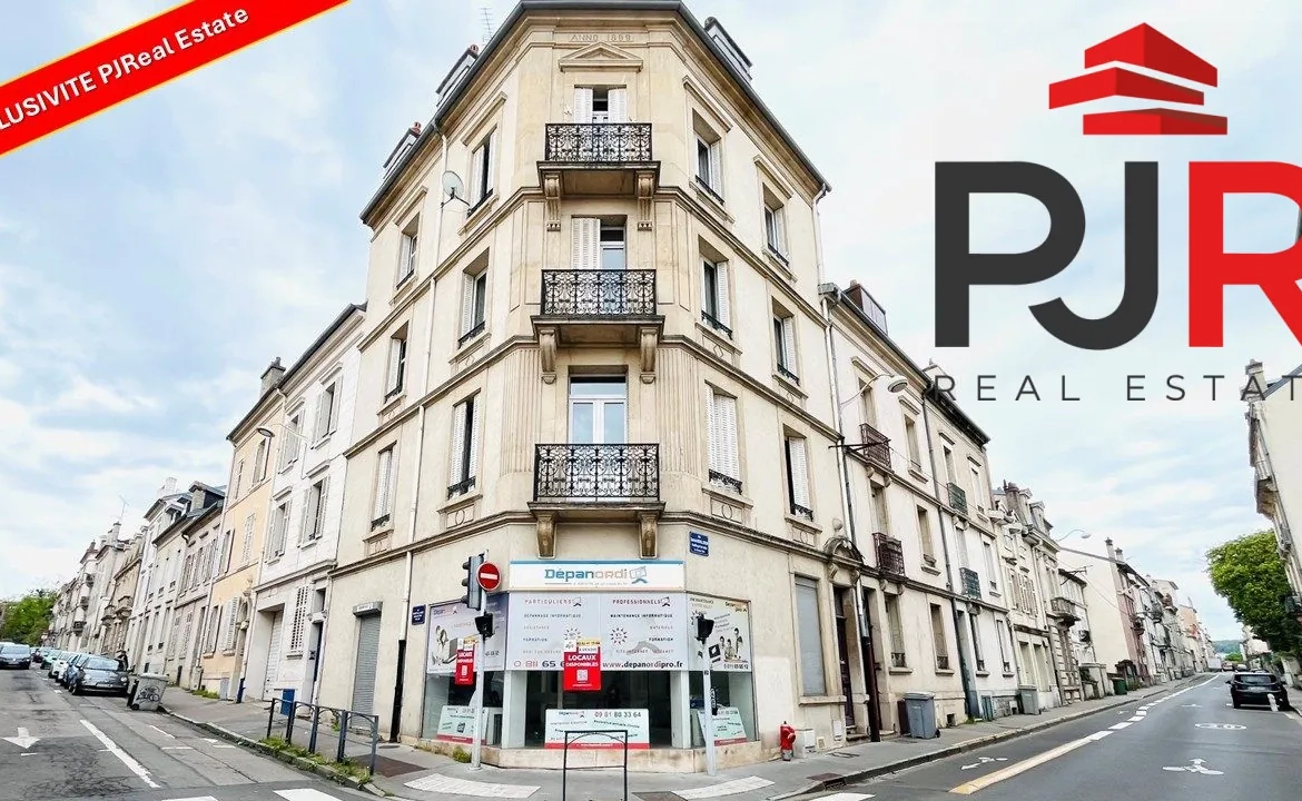Local commercial à vendre à Nancy, emplacement stratégique et visibilité exceptionnelle 
