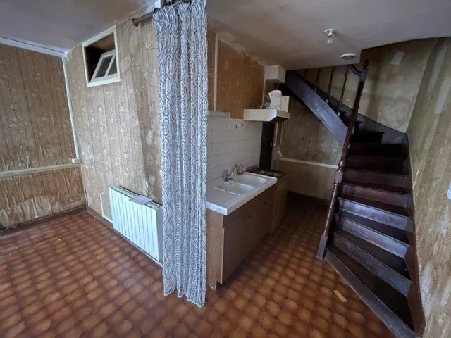 Maison de ville 55 m² à rénover à Chauvigny centre-bourg 