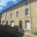 Maison de ville 55 m² à rénover à Chauvigny centre-bourg