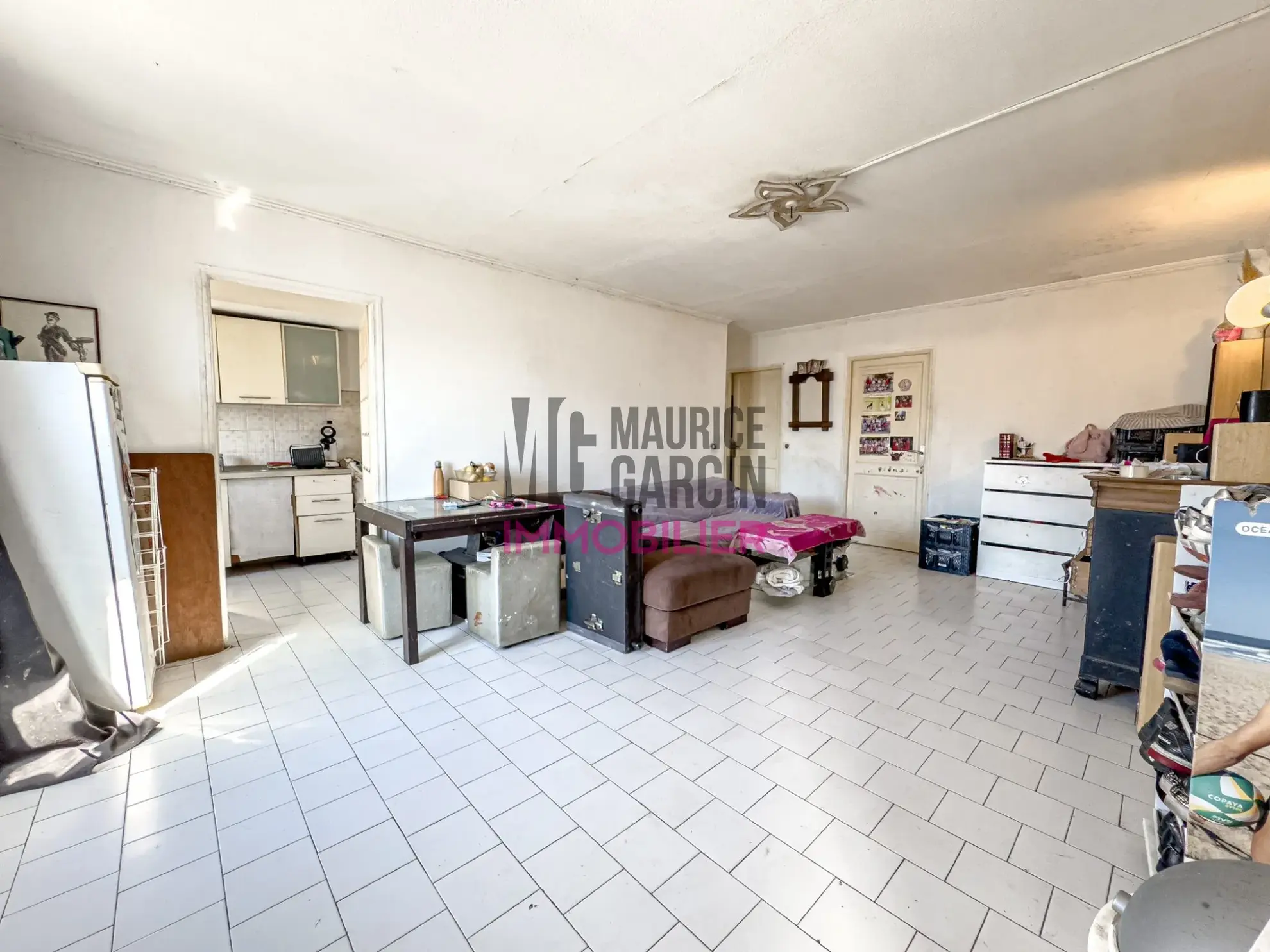 Appartement T3 avec cour à Cavaillon – Opportunité de rénovation à saisir 