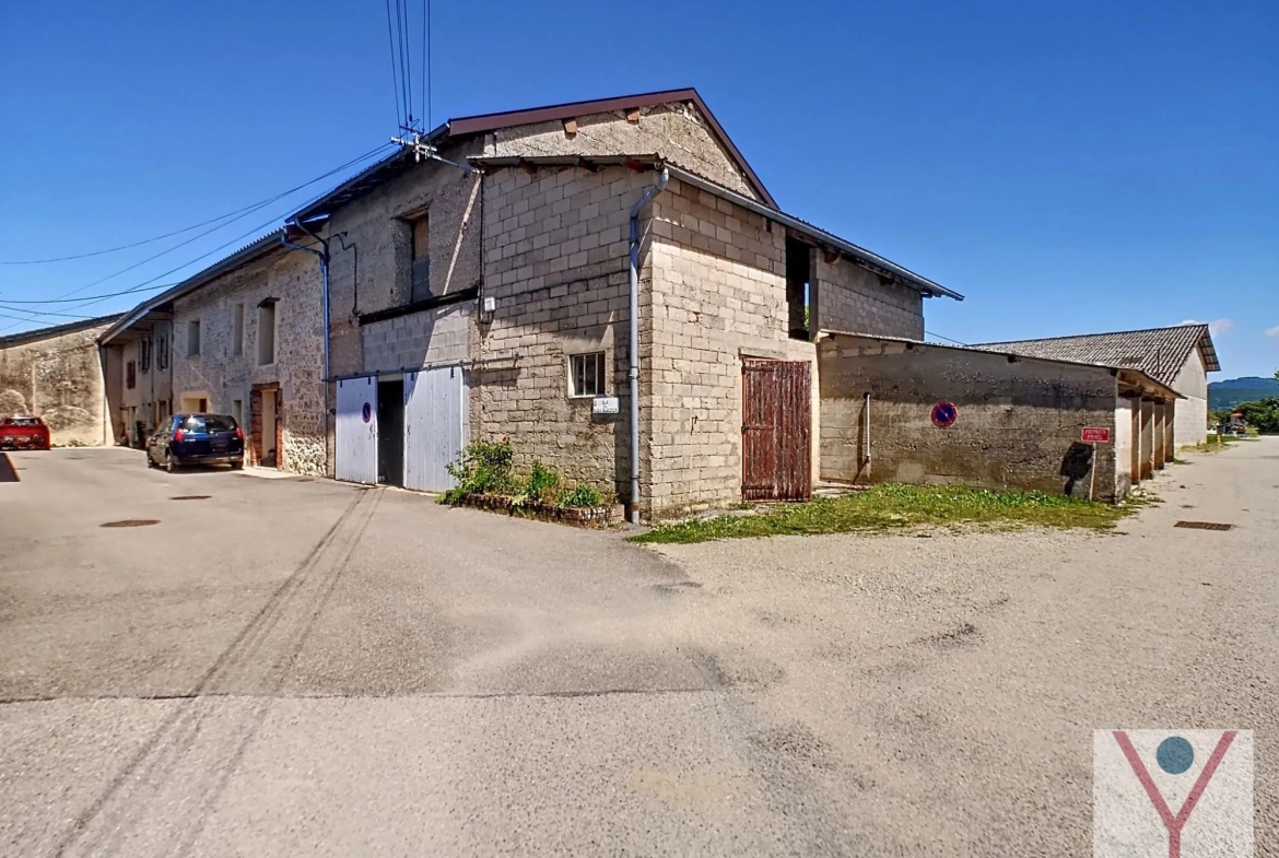 Bâtiment à rénover à Pont-d'Ain sur 359 m² - Possibilité de développement 