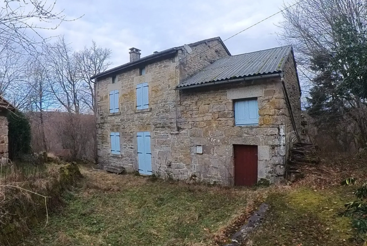 Maison de Campagne à Rénover avec Jardin à Saint-Pardoux-Morterolles 