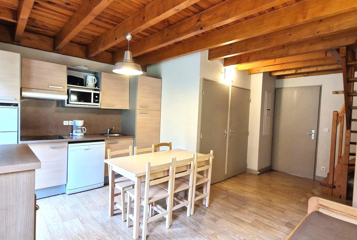 Appartement duplex à vendre à Arreau avec vue montagne et piscine 