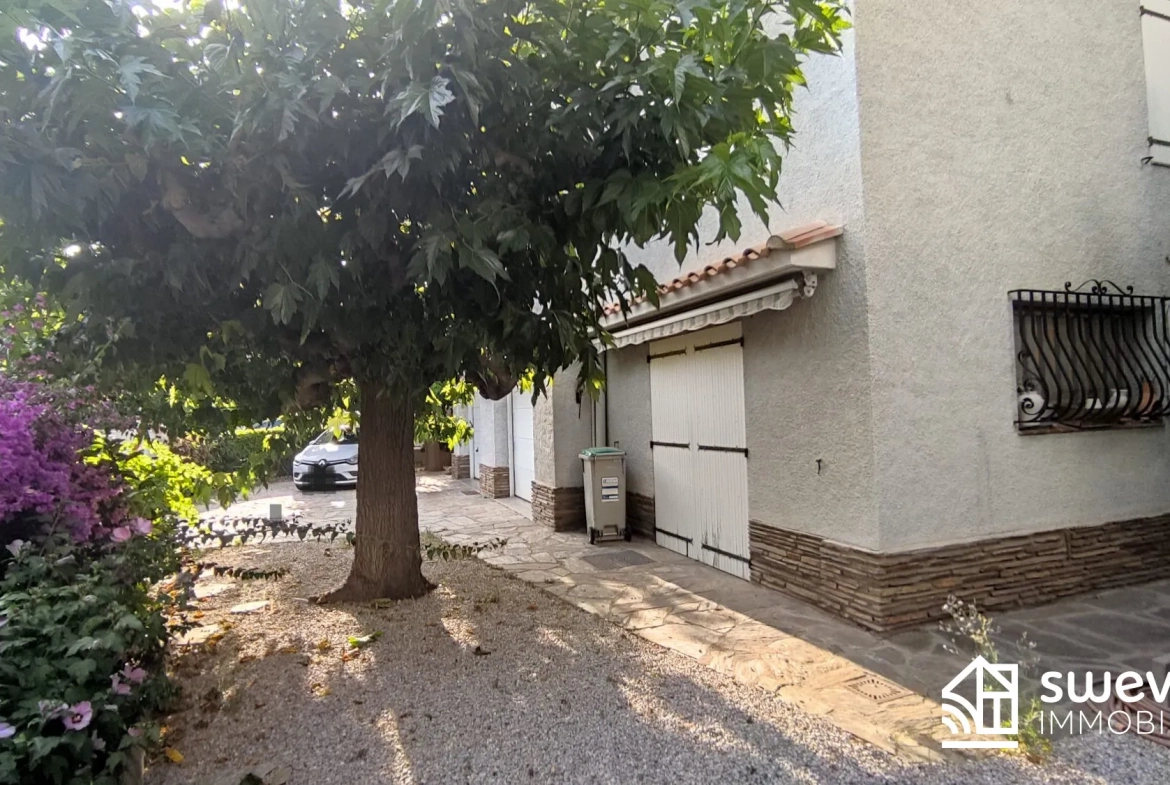 Appartement T4 à vendre à Perpignan proche universités, avec dépendances et garage 
