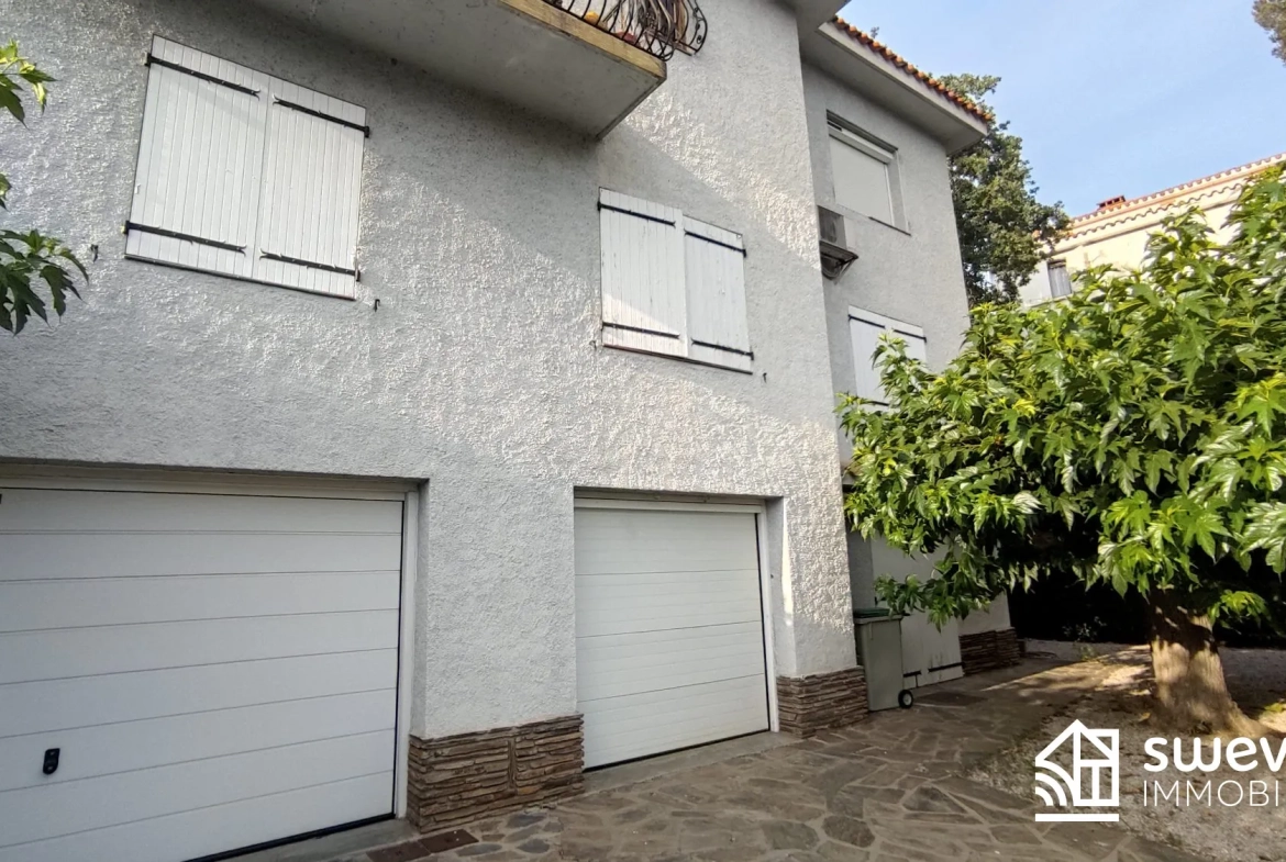 Appartement T4 à vendre à Perpignan proche universités, avec dépendances et garage 