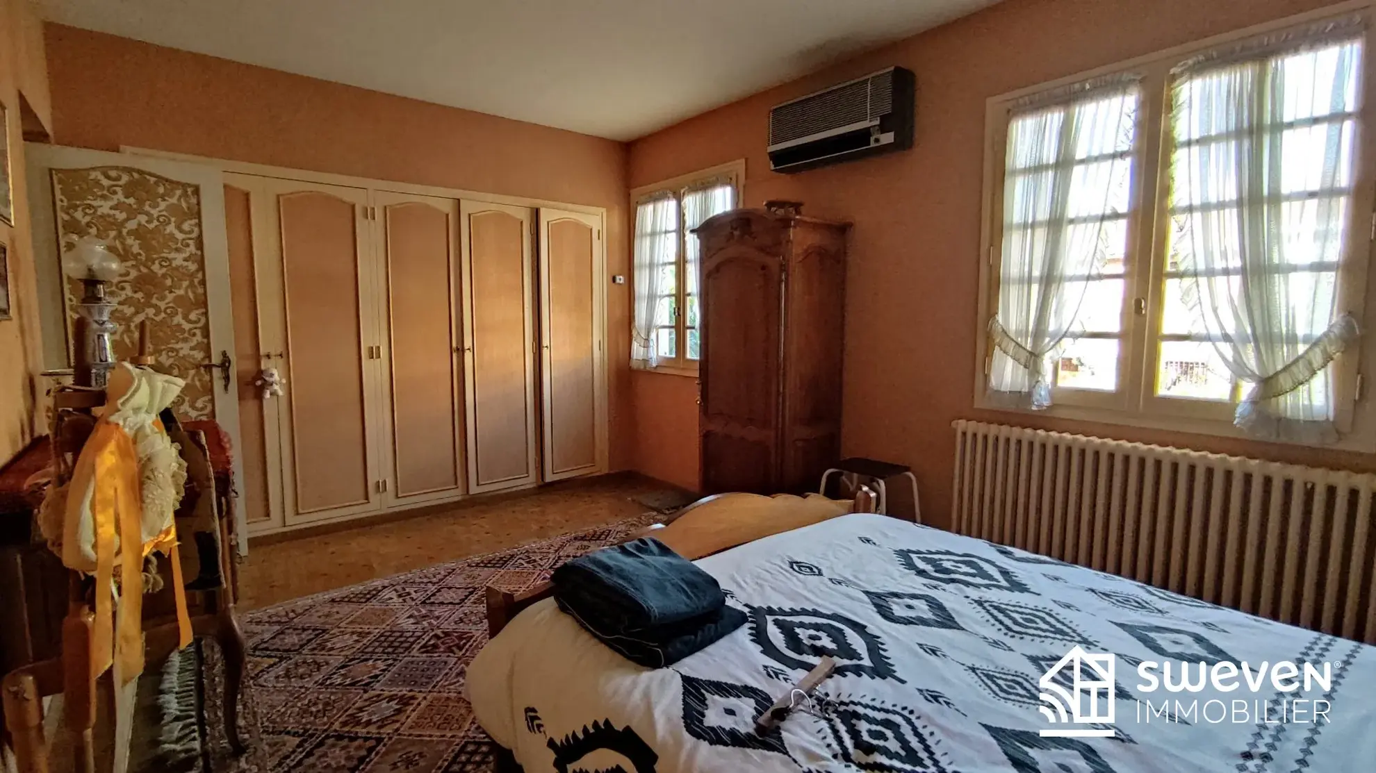 Appartement T4 à vendre à Perpignan proche universités, avec dépendances et garage 