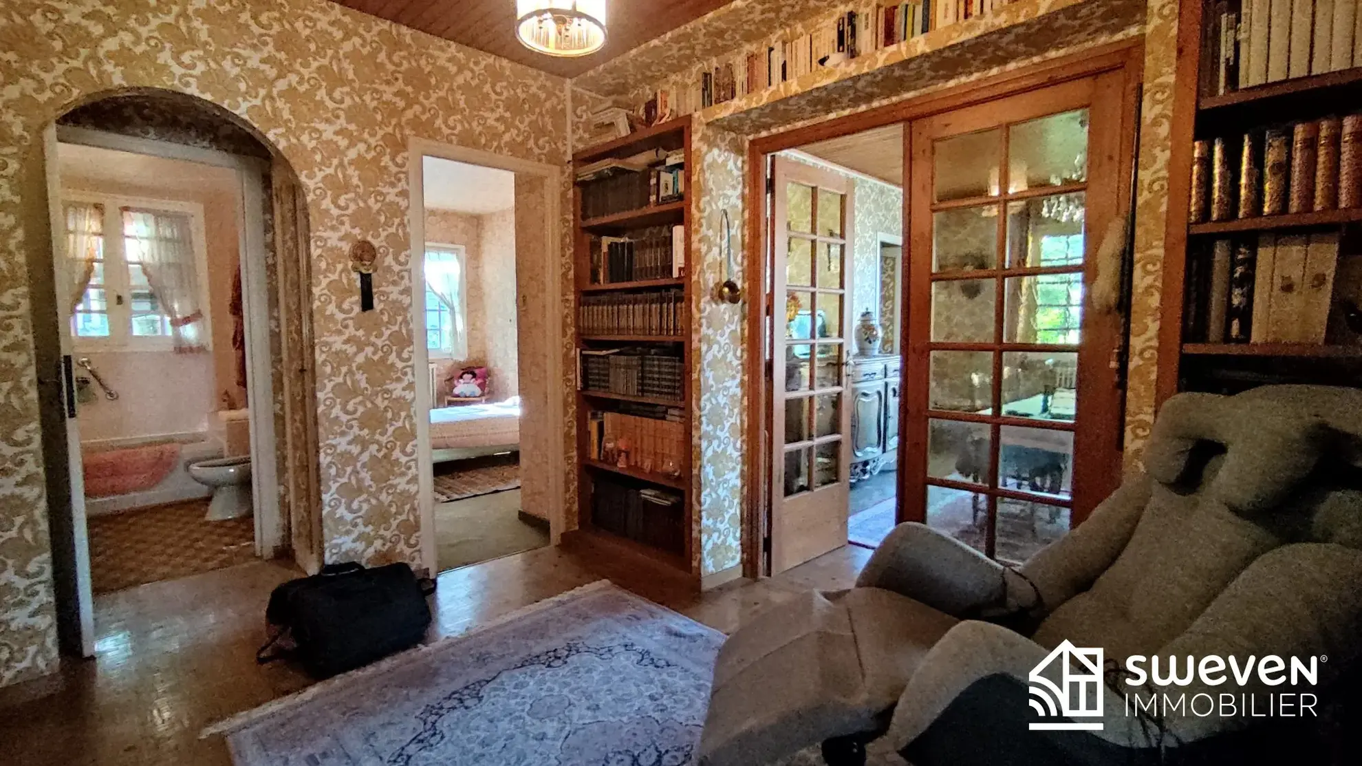 Appartement T4 à vendre à Perpignan proche universités, avec dépendances et garage 