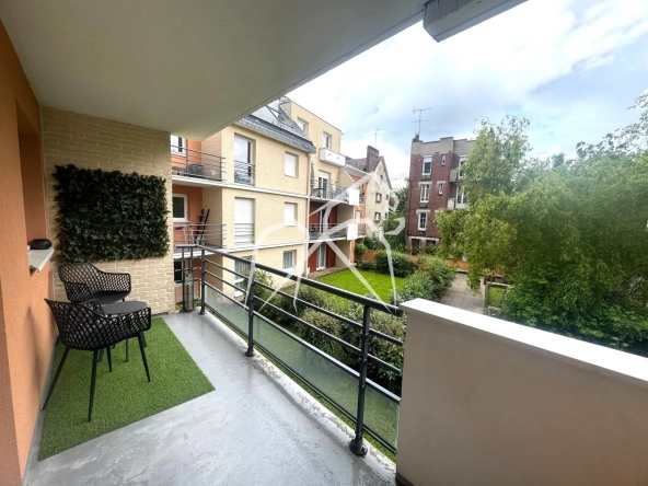Appartement T2 de 47 m² avec balcon à Rouen - Investissement rentable