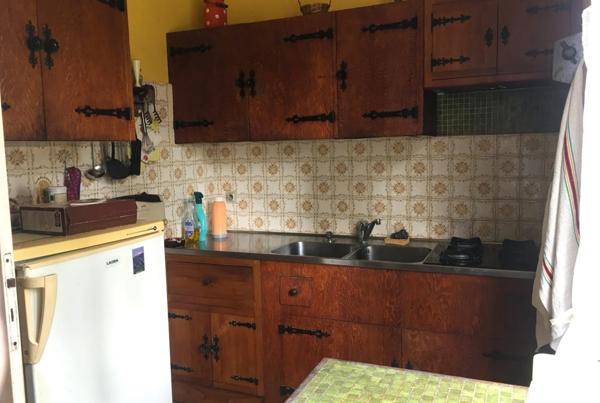 Maison à vendre à Saint-Pierre-de-Bat avec véranda, jardin et garage 