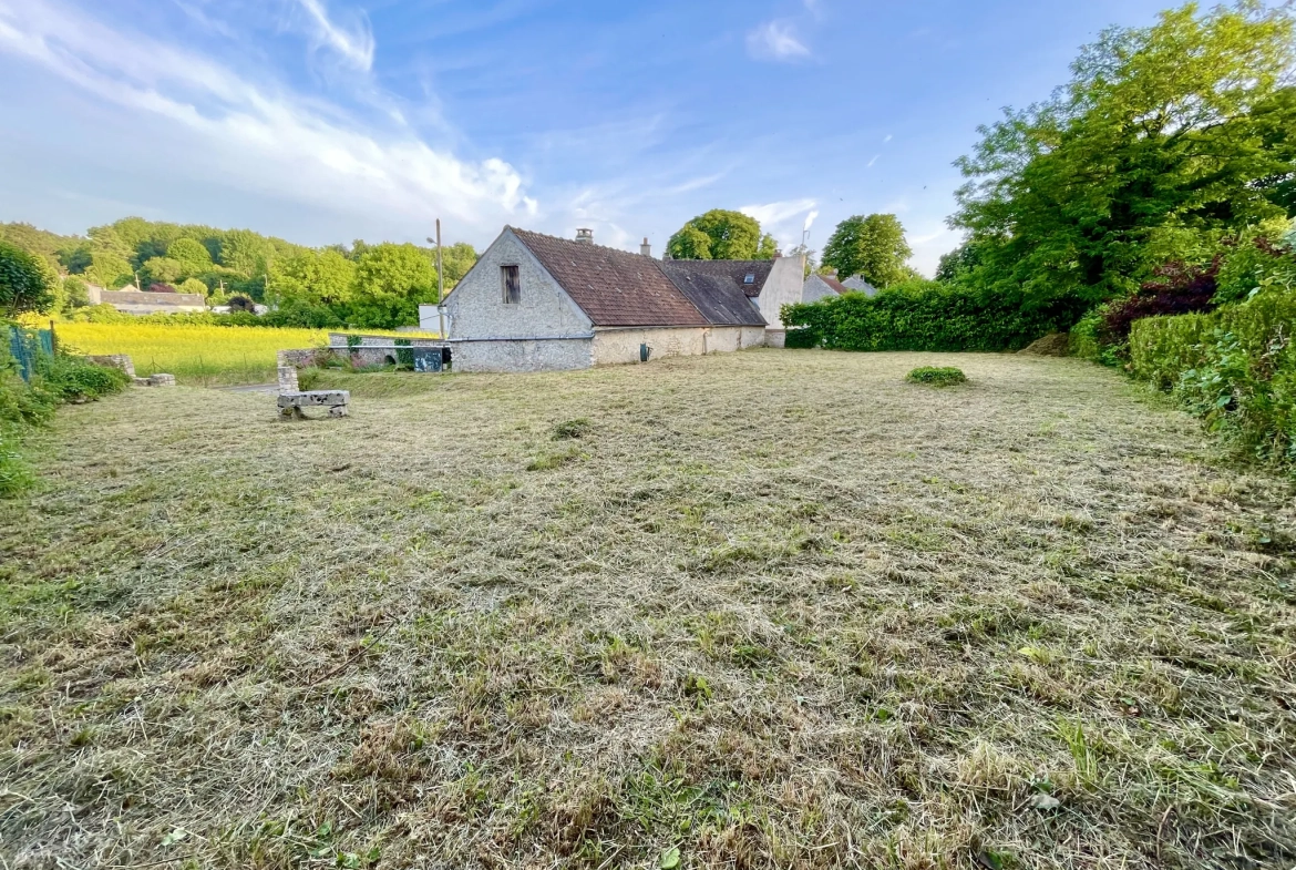 Terrain constructible de 584 m² à Maisse, secteur calme proche commodités 