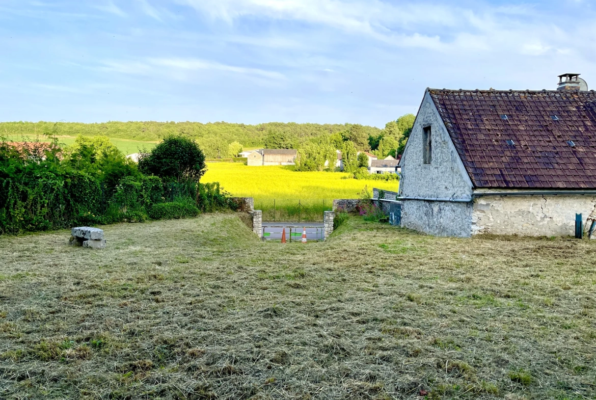 Terrain constructible de 584 m² à Maisse, secteur calme proche commodités 