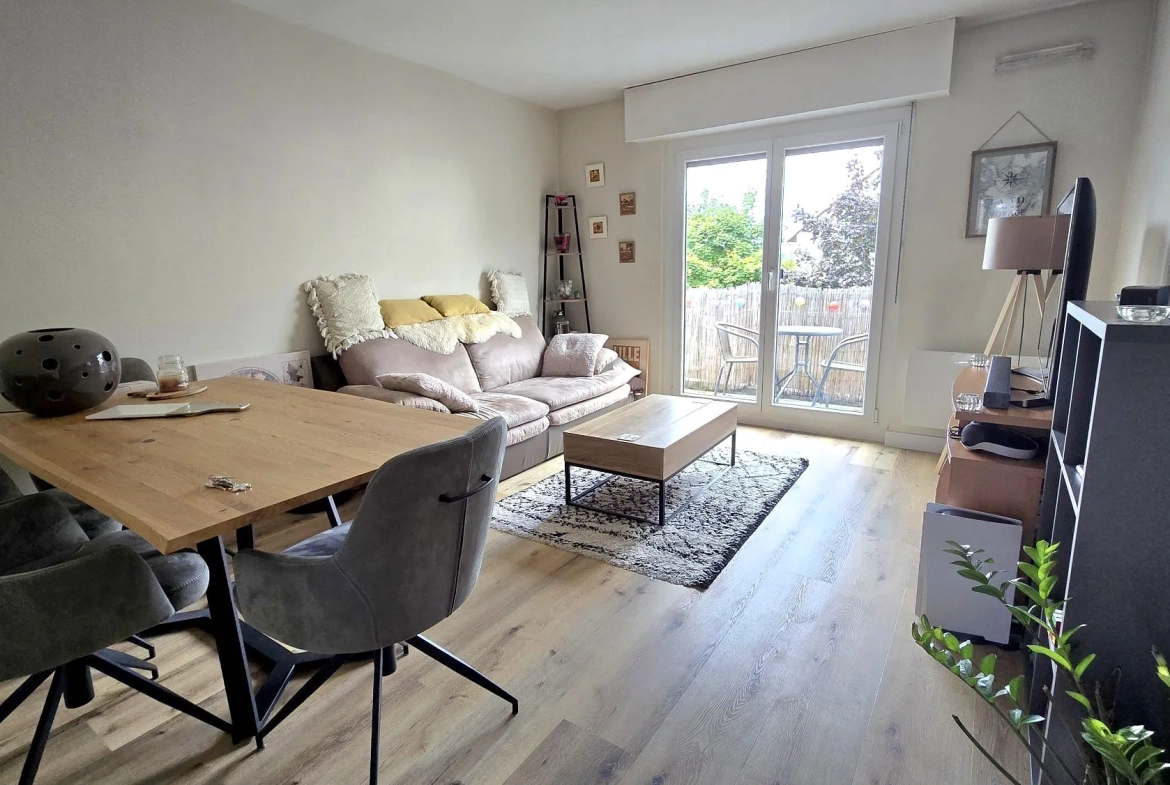 Appartement F2 lumineux de 55 m² à Fegersheim - Exposition EST-OUEST 