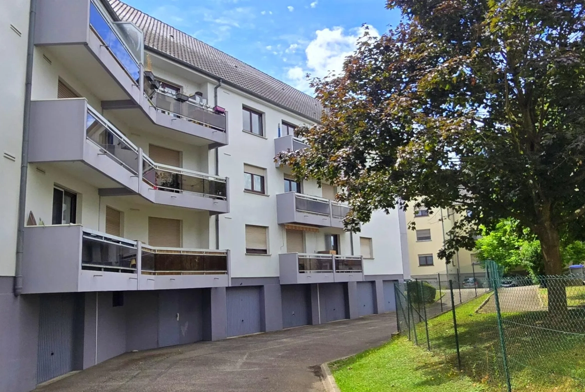 Appartement F2 lumineux de 55 m² à Fegersheim - Exposition EST-OUEST 