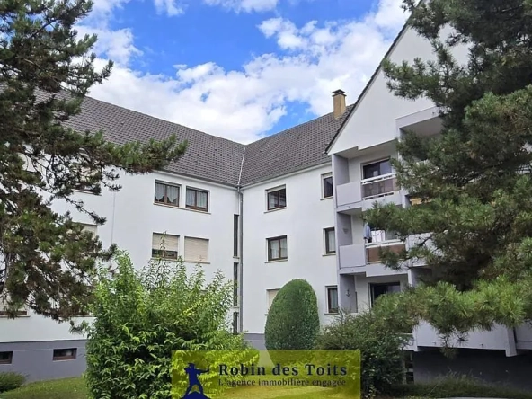 Appartement F2 lumineux de 55 m² à Fegersheim - Exposition EST-OUEST