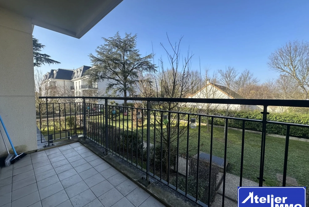 Appartement T2 lumineux de 45 m² à Villecresnes avec balcon et cave 