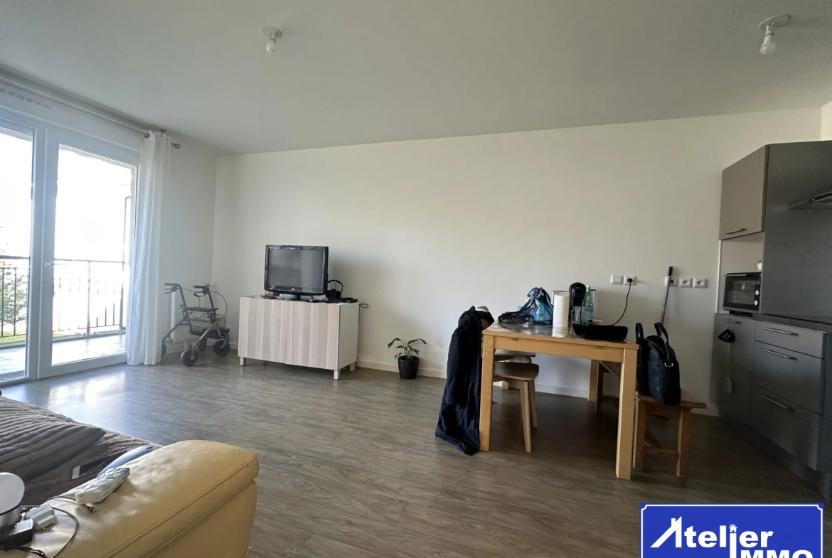 Appartement T2 lumineux de 45 m² à Villecresnes avec balcon et cave 