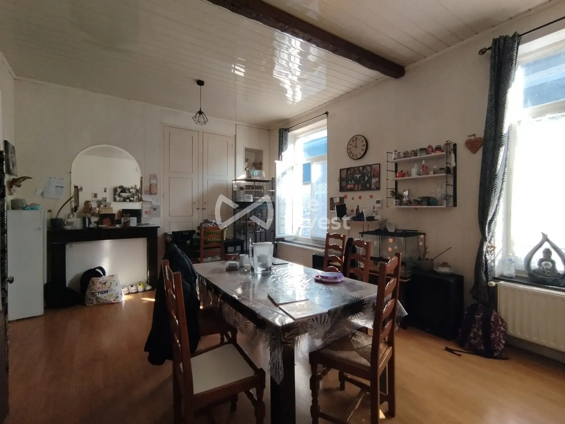 Investissement immobilier à Fourmies - Immeuble de rapport avec 3 appartements loués 