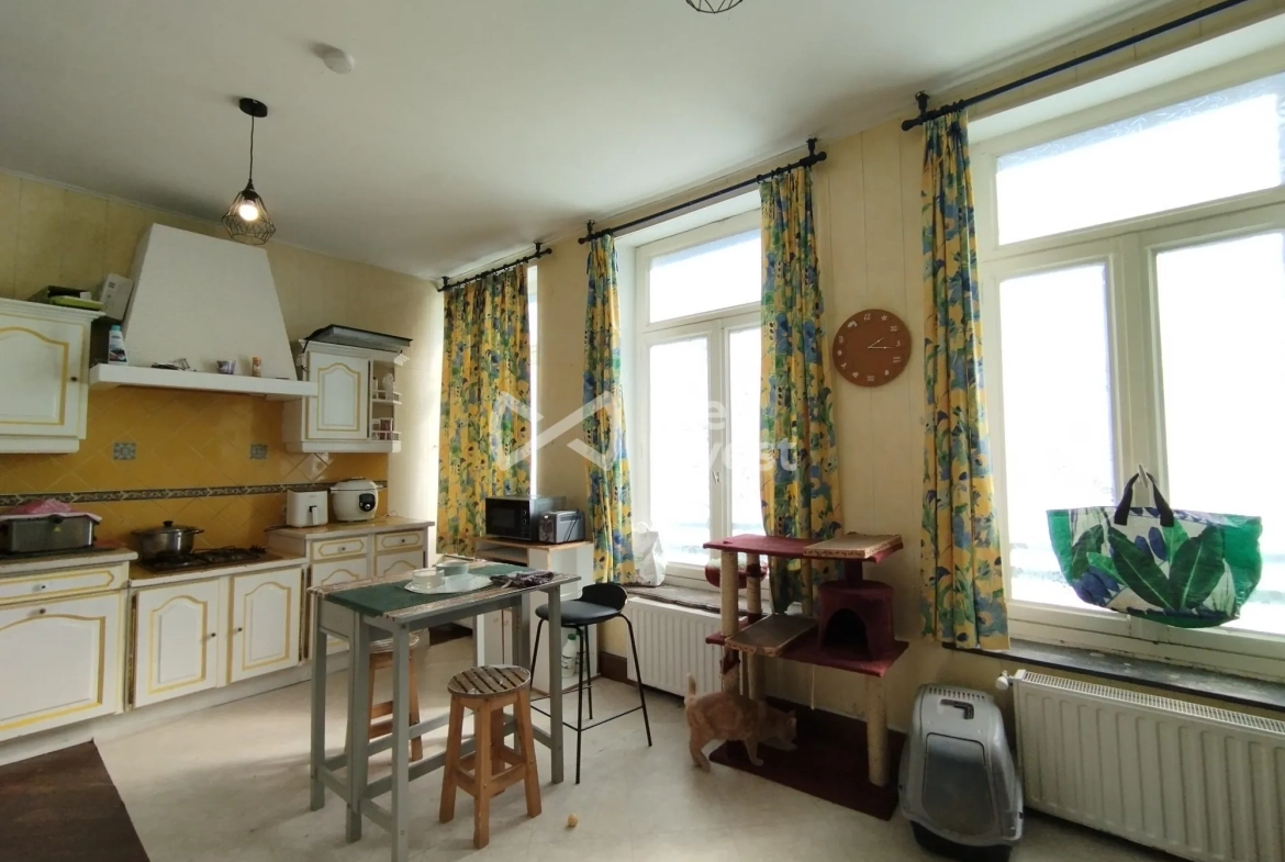 Investissement immobilier à Fourmies - Immeuble de rapport avec 3 appartements loués 