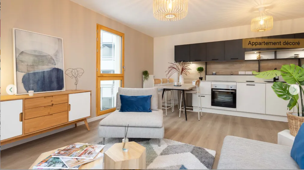 Appartement T2 neuf à Mulhouse avec parking, livraison 2025, prix réduit 