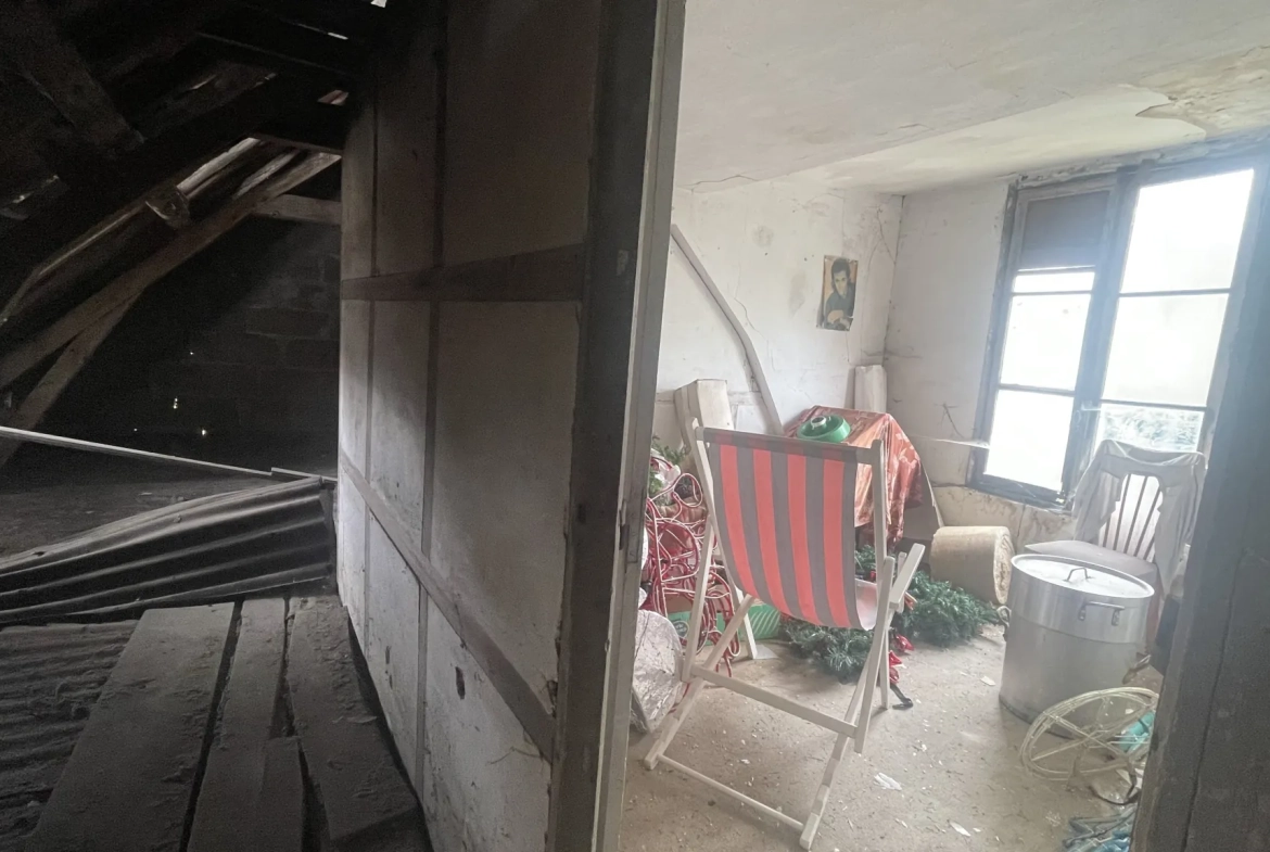 Maison à rénover de 85 m² avec jardin à Noyon, idéal investisseur ou famille 