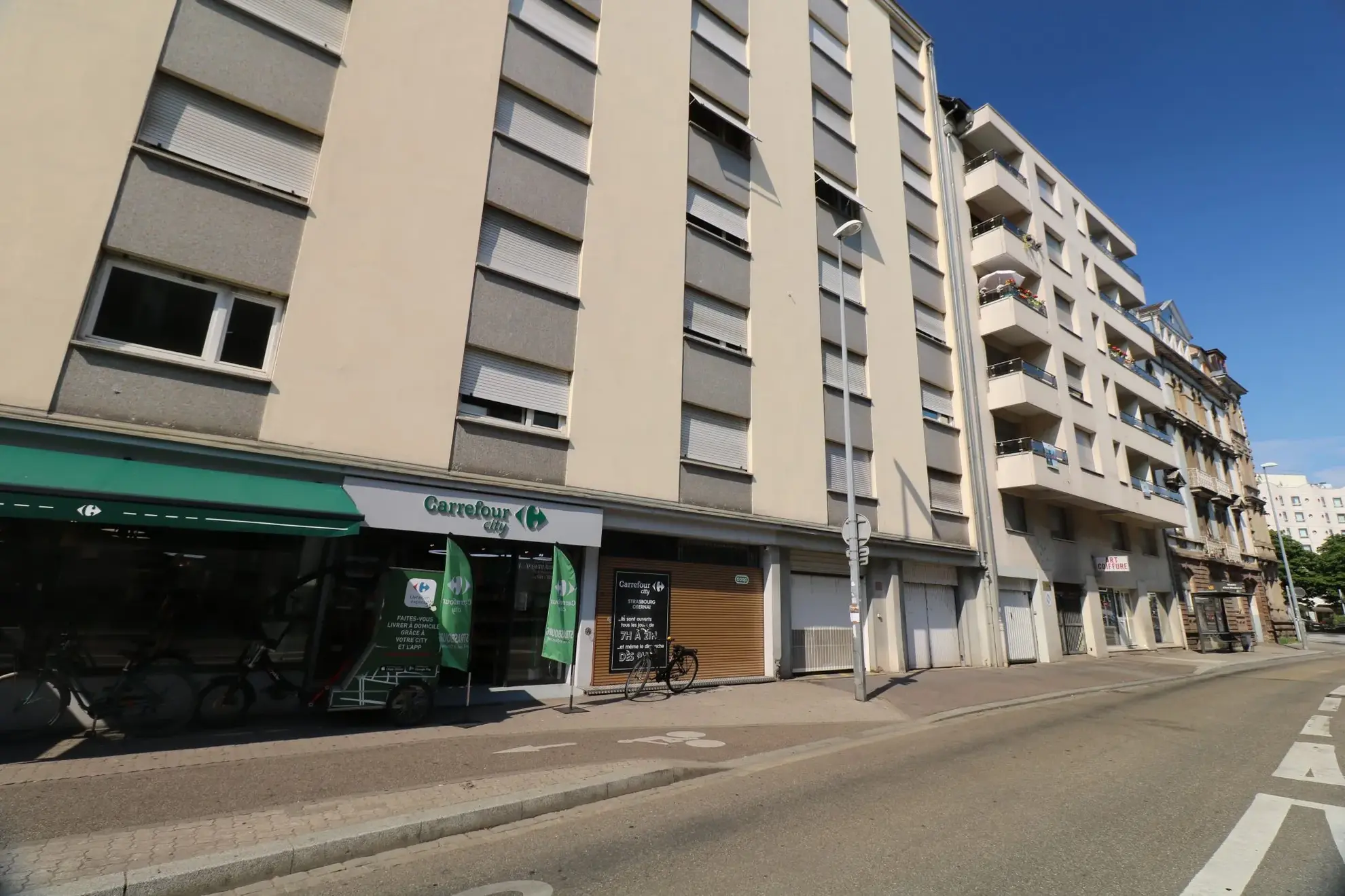 Garage fermé au 7, rue de Barr à Strasbourg - Stationnement sécurisé 