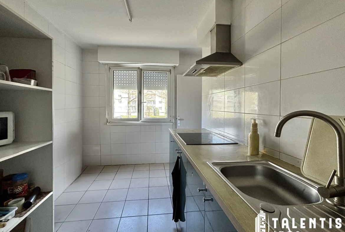 Appartement 4 chambres à Orvault Plaisance, idéal investissement, proche tramway 