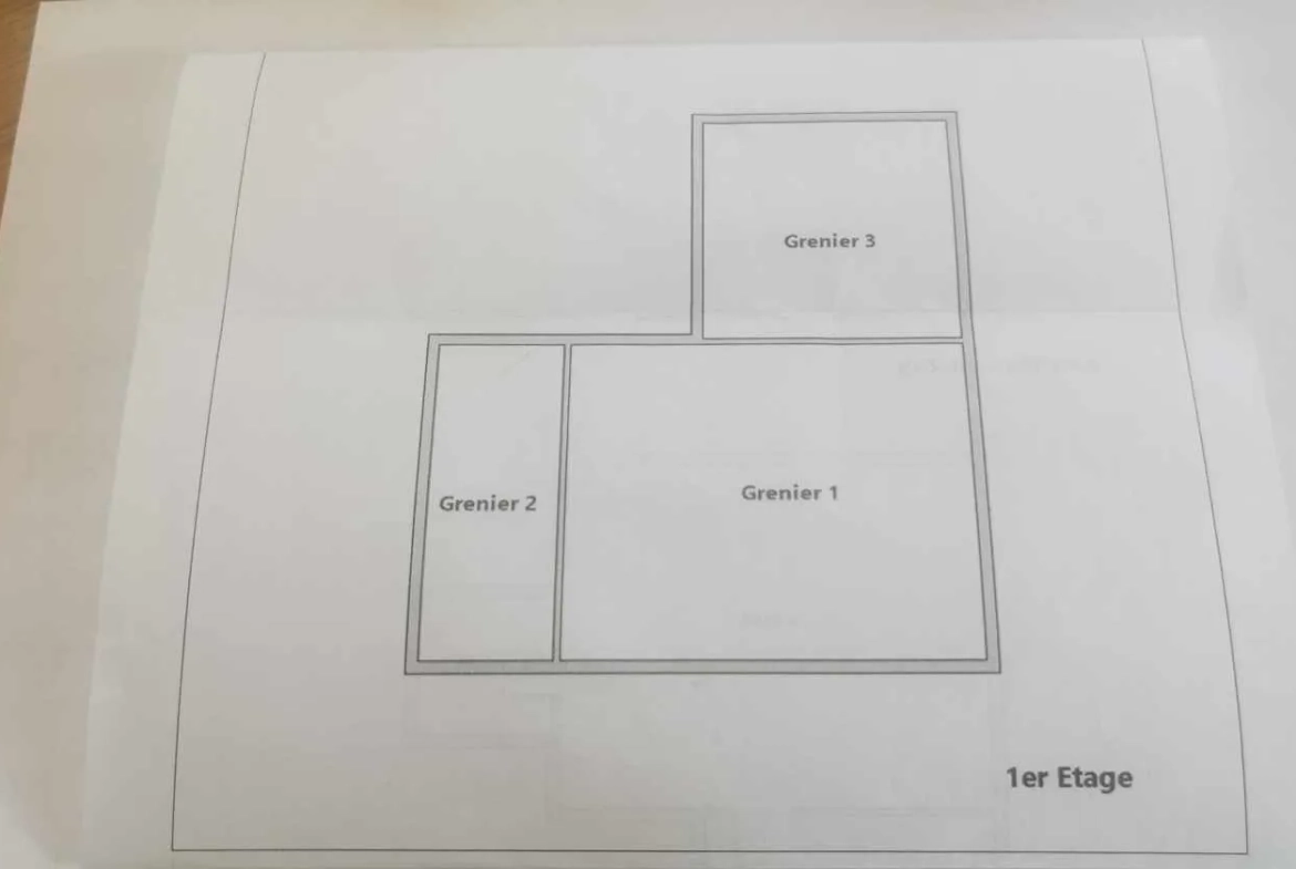 Maison de village de 86 m² avec potentiel de fusion à Jupilles 