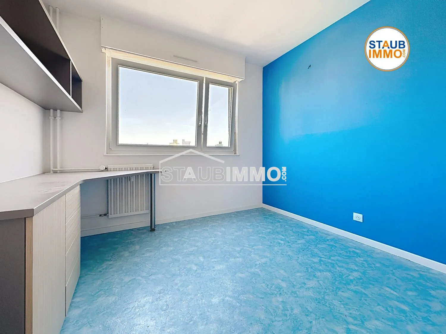 Appartement 3 pièces de 65 m² avec balcon à Huningue, secteur calme et proche Basel 