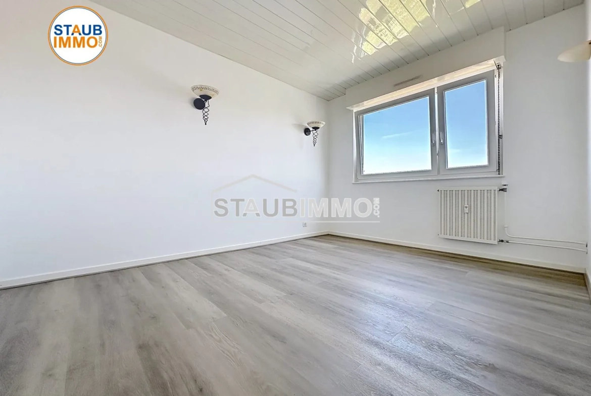 Appartement 3 pièces de 65 m² avec balcon à Huningue, secteur calme et proche Basel 