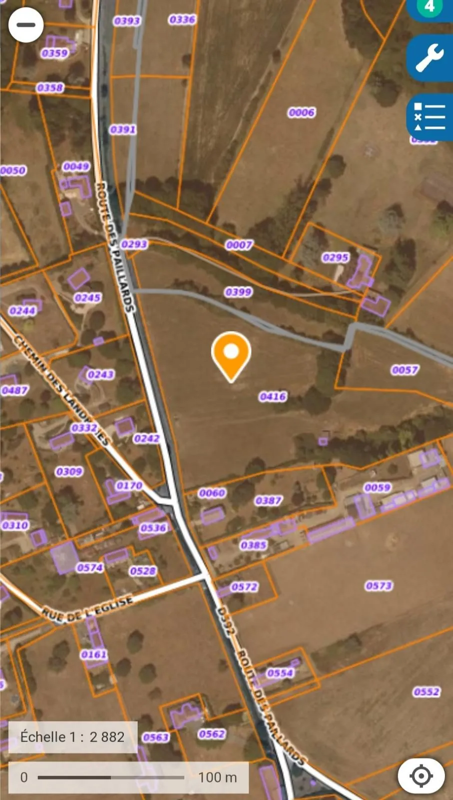 Terrain à bâtir de 1205 m² à Le Bec Thomas, viabilisé et constructible 