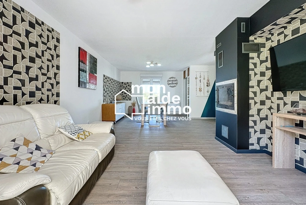 Maison entièrement rénovée avec jardin à Firbeix - 4 chambres et garage 