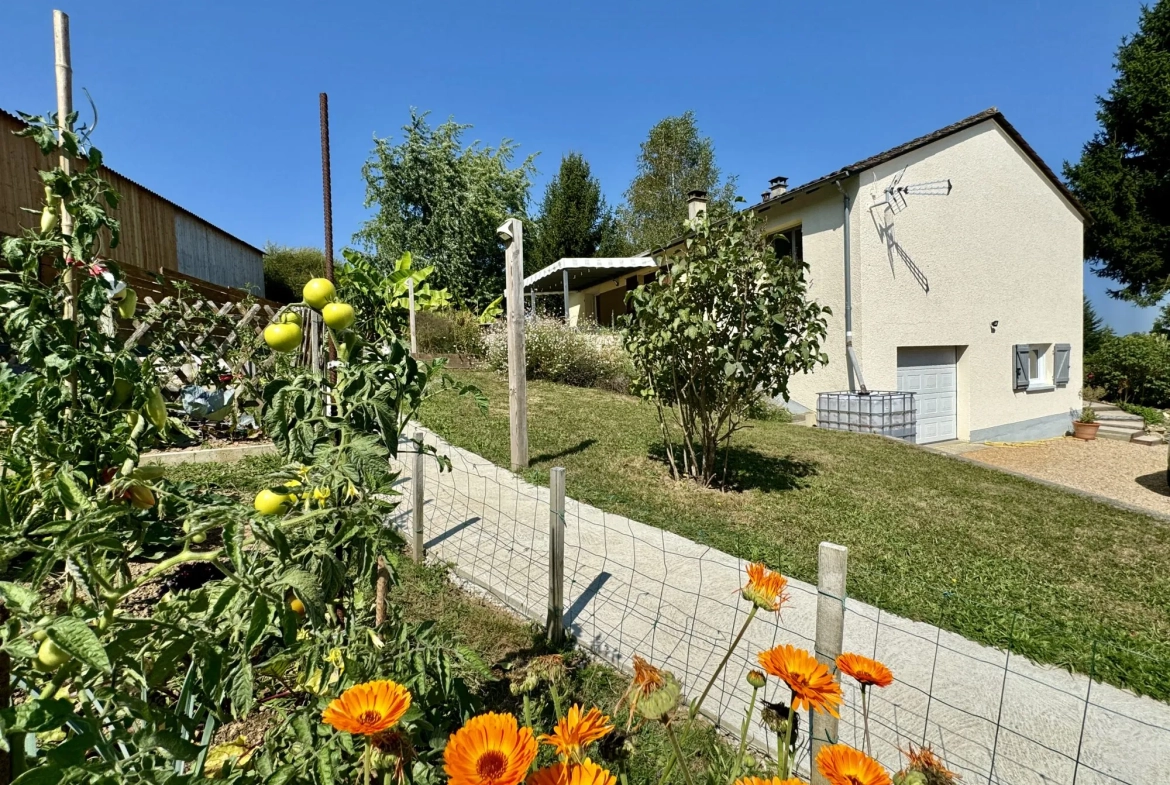 Maison entièrement rénovée avec jardin à Firbeix - 4 chambres et garage 