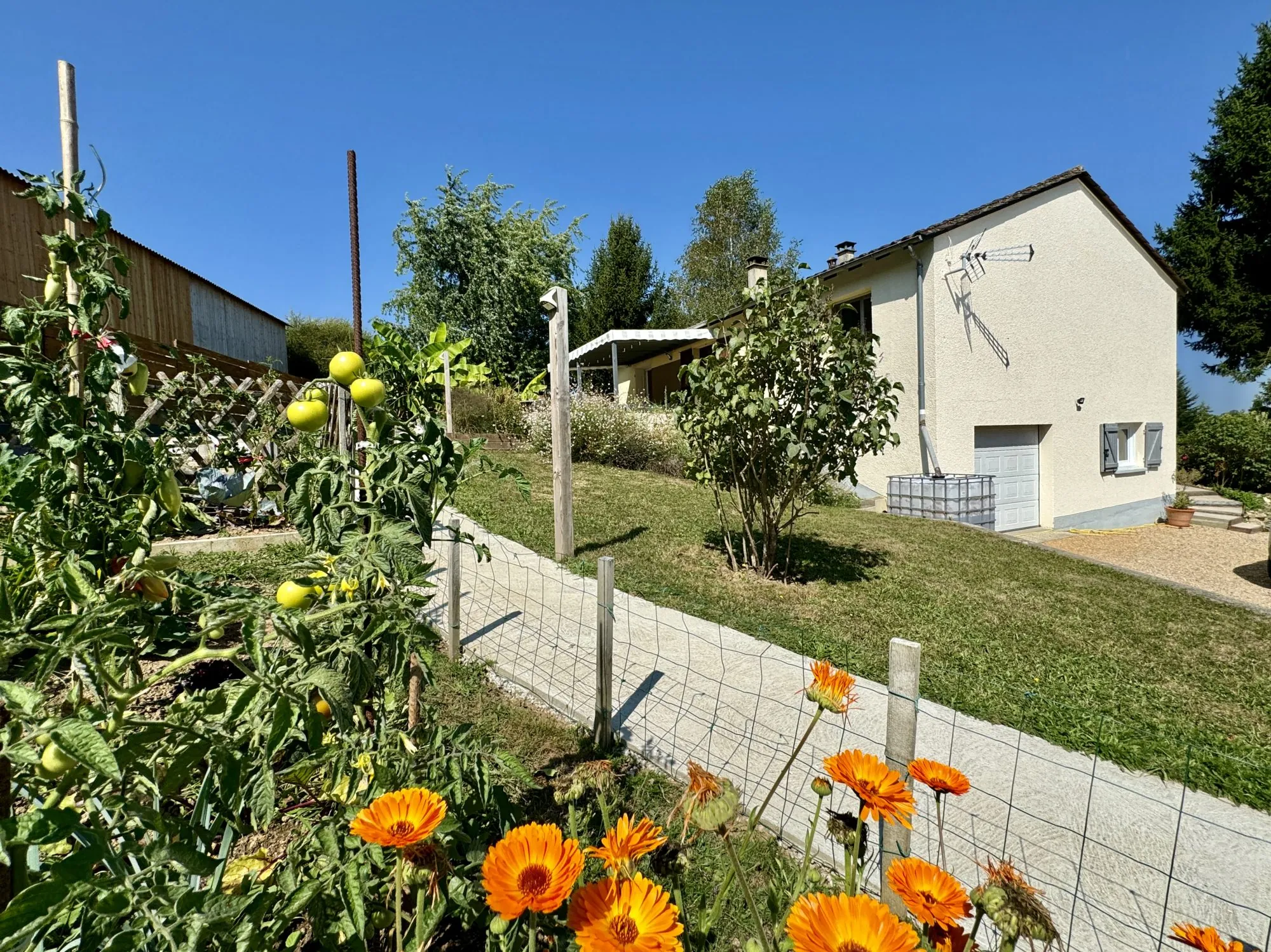 Maison entièrement rénovée avec jardin à Firbeix - 4 chambres et garage 