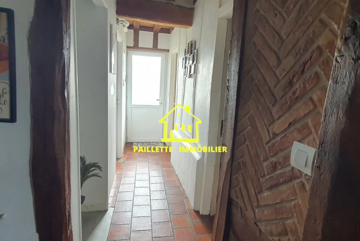 Maison individuelle à Valmont – 130 m², 3 chambres, grand terrain, à vendre en campagne 