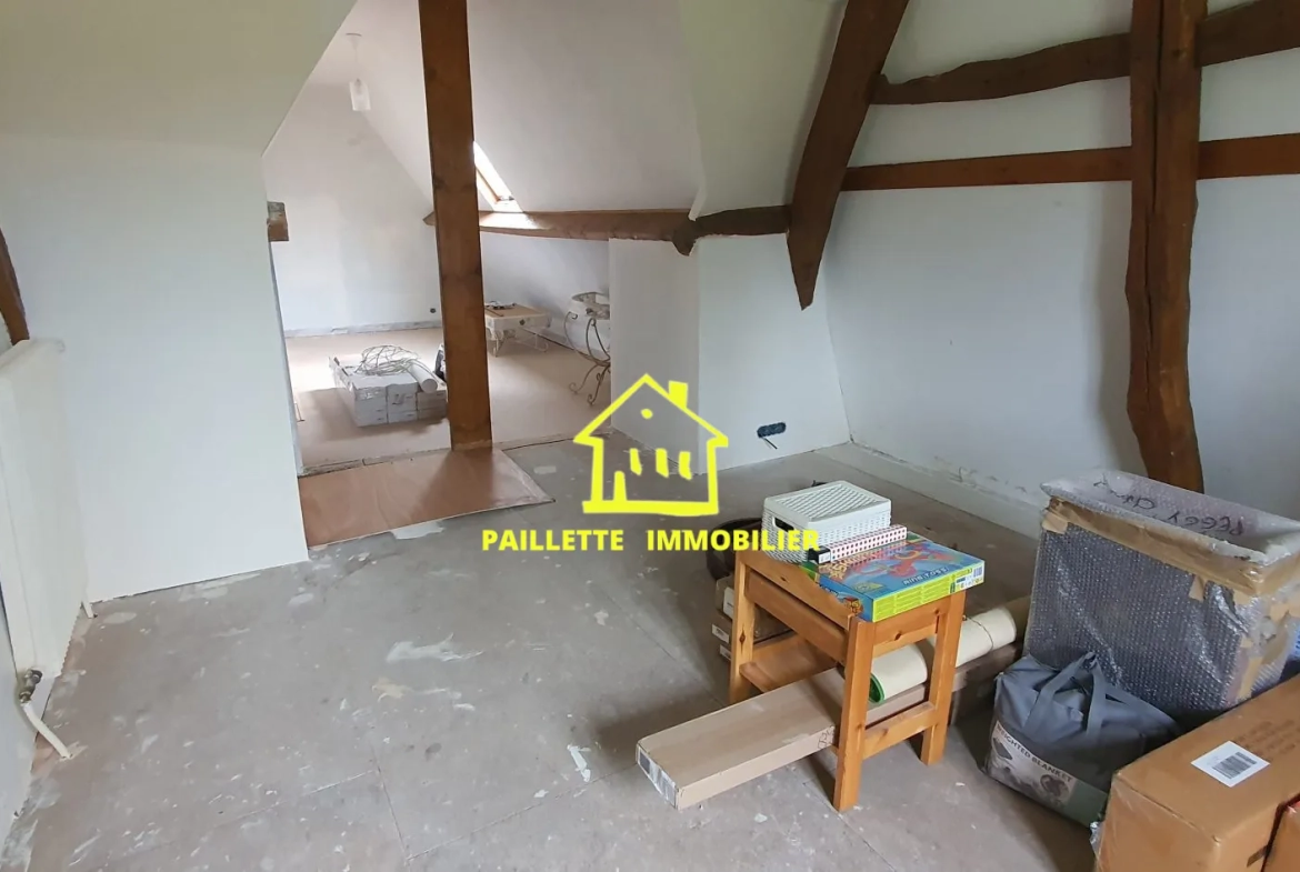 Maison individuelle à Valmont – 130 m², 3 chambres, grand terrain, à vendre en campagne 