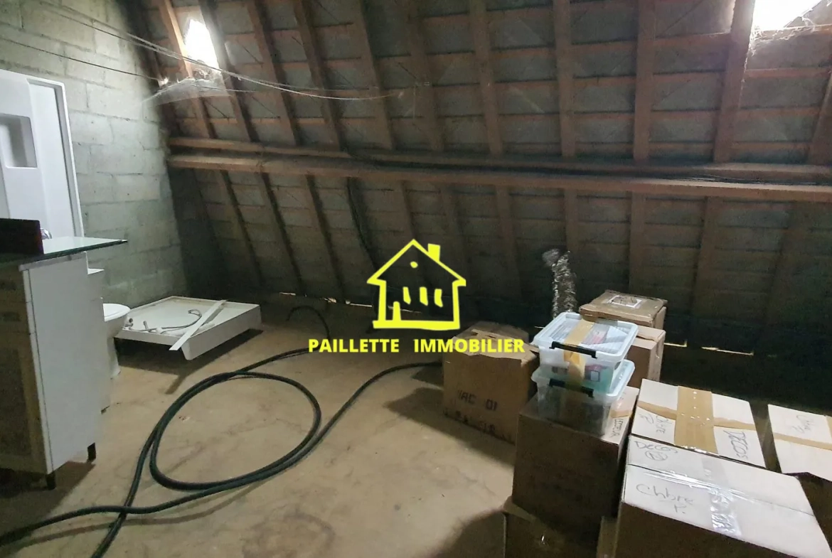 Maison individuelle à Valmont – 130 m², 3 chambres, grand terrain, à vendre en campagne 