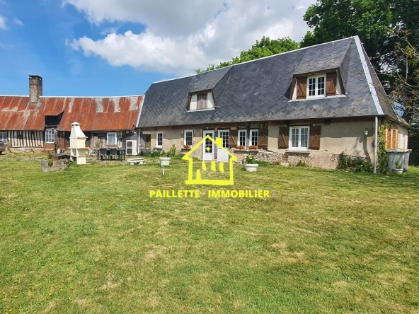 Maison individuelle à Valmont – 130 m², 3 chambres, grand terrain, à vendre en campagne