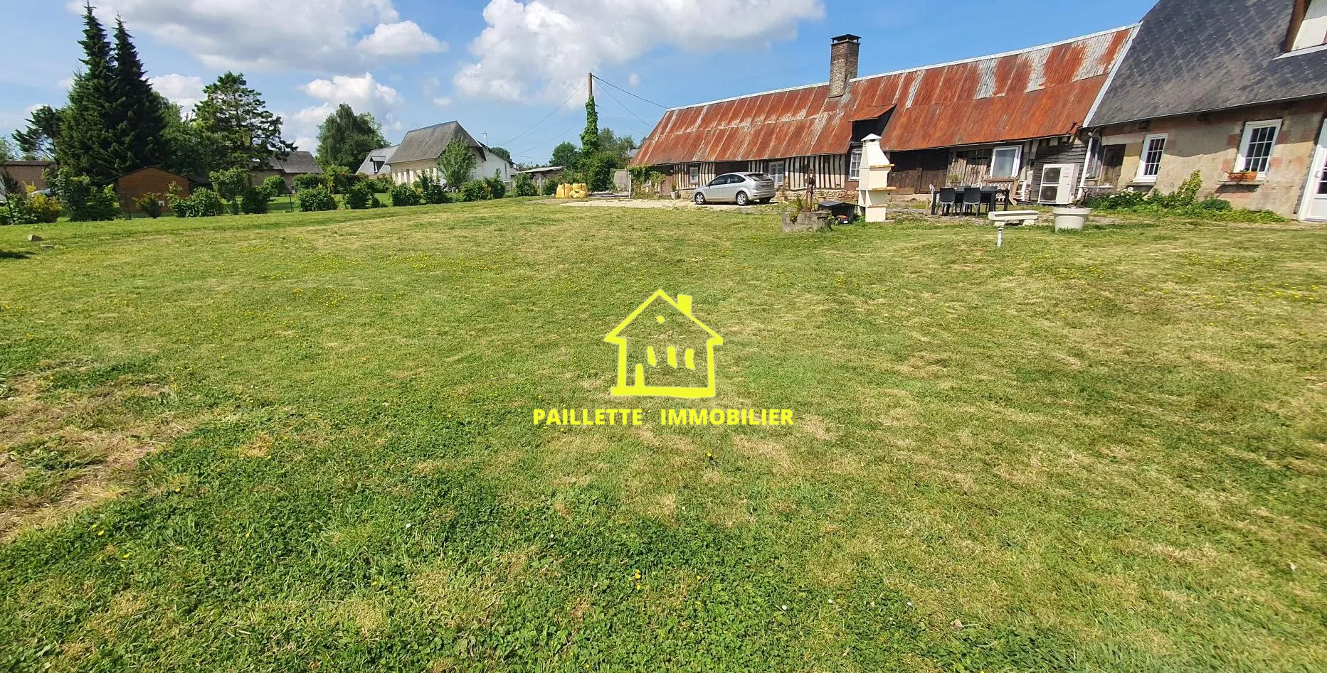 Maison individuelle à Valmont – 130 m², 3 chambres, grand terrain, à vendre en campagne 