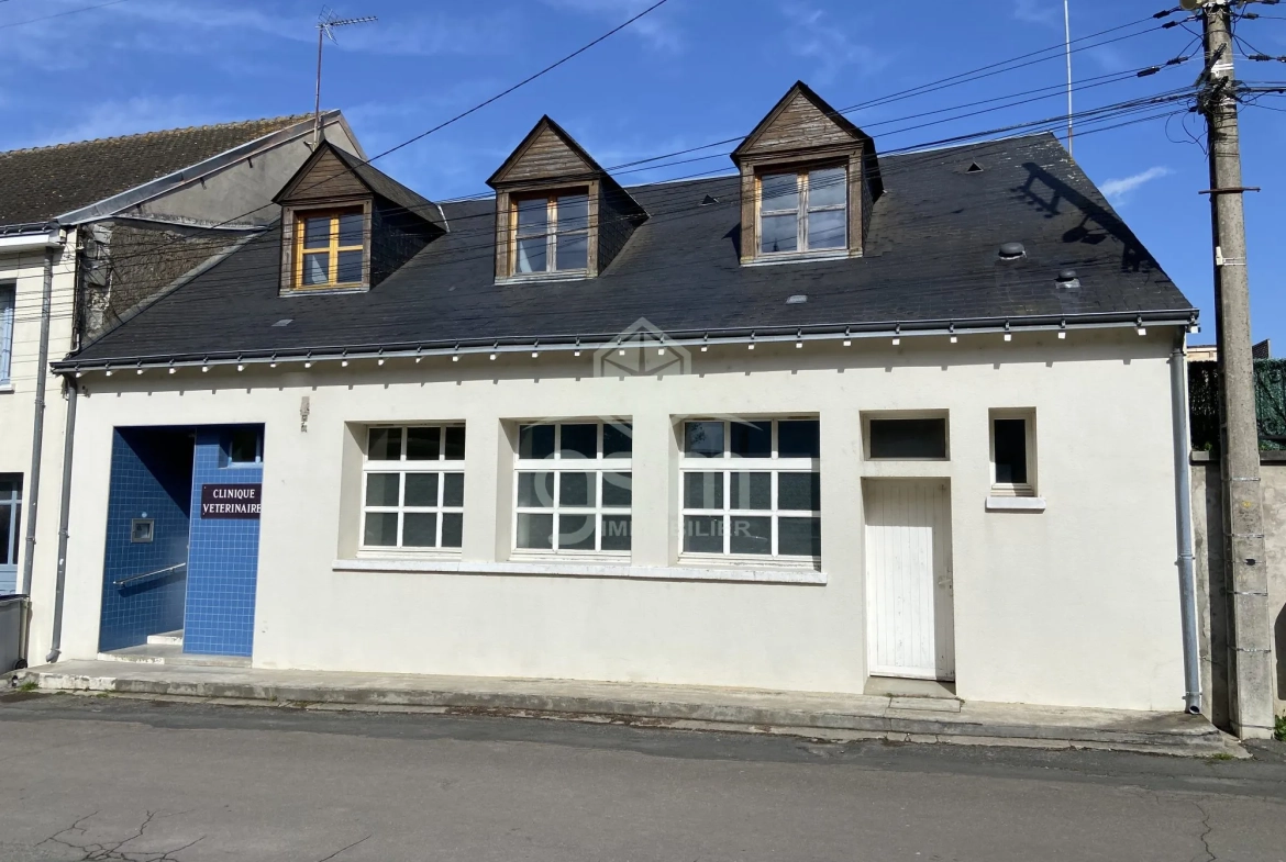 Local professionnel à réaménager au cœur de Sainte-Maure-de-Touraine 