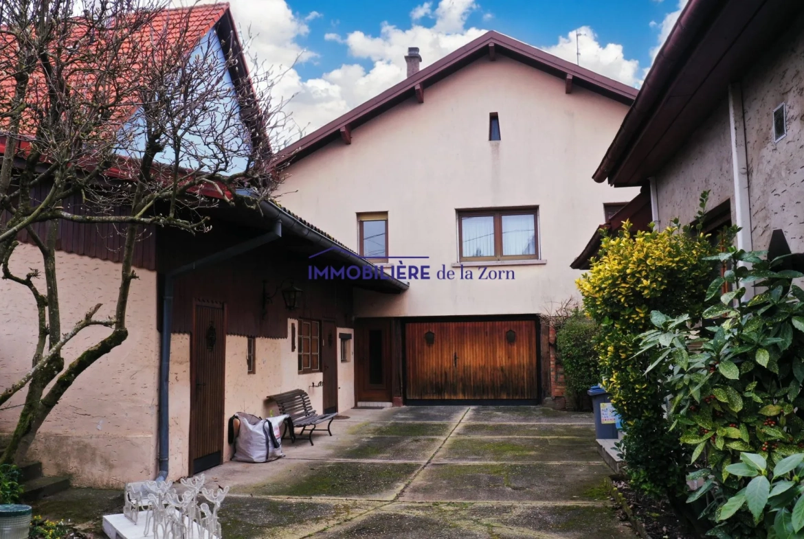 Maison de 108 m² à Gundershoffen avec jardin et potentiel de rénovation 