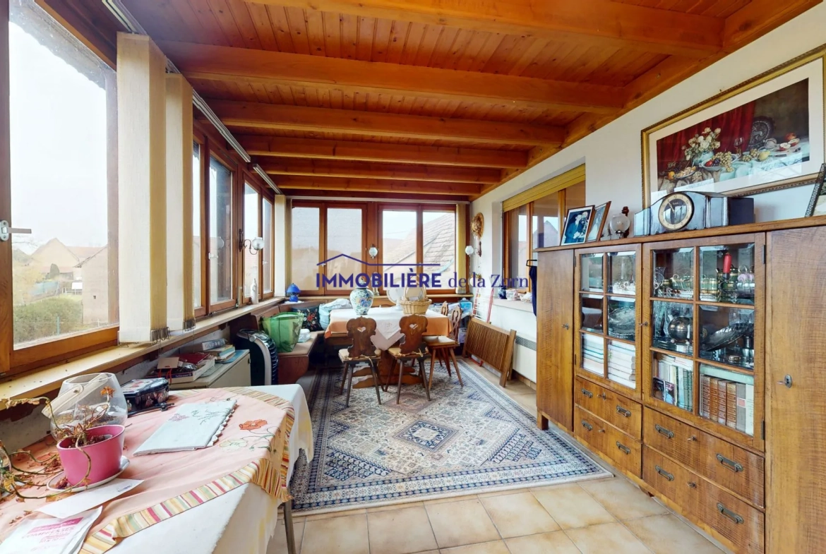 Maison de 108 m² à Gundershoffen avec jardin et potentiel de rénovation 