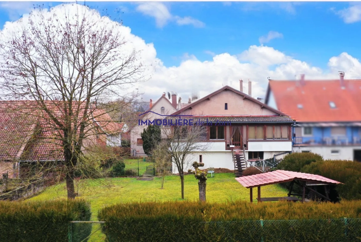 Maison de 108 m² à Gundershoffen avec jardin et potentiel de rénovation 