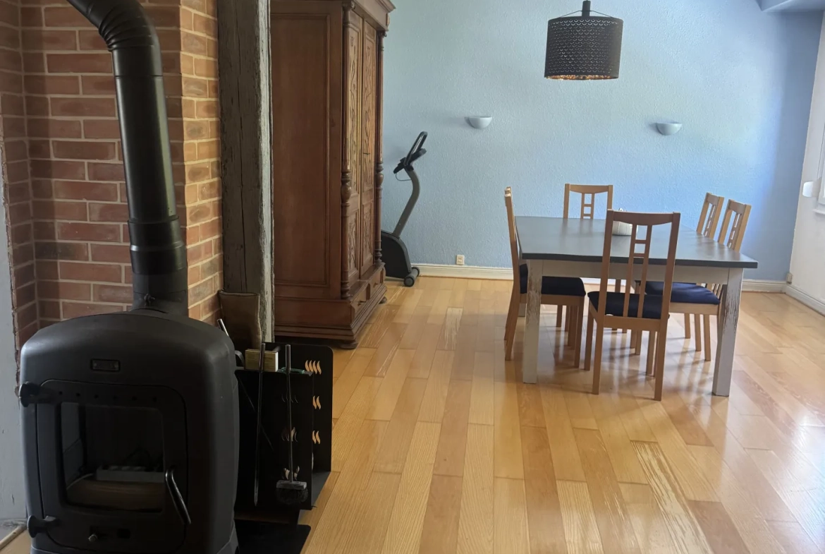 Appartement duplex 3 chambres avec jardin à Colmar - Achat immobilier 