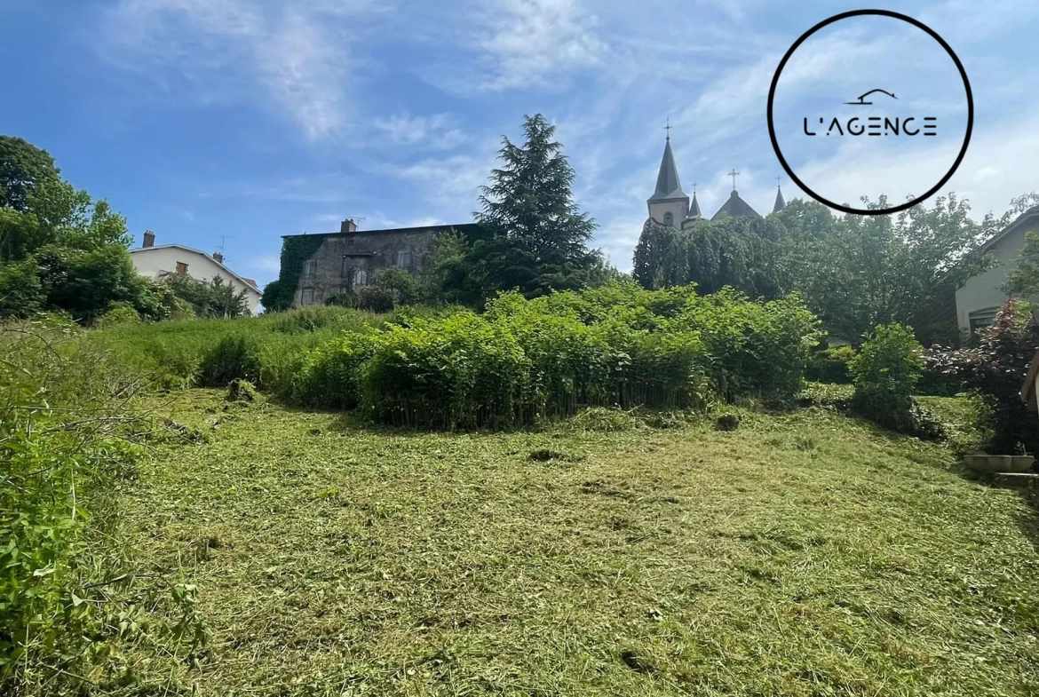 Terrain constructible de 1000 m² à Moyen, idéal pour projet immobilier 