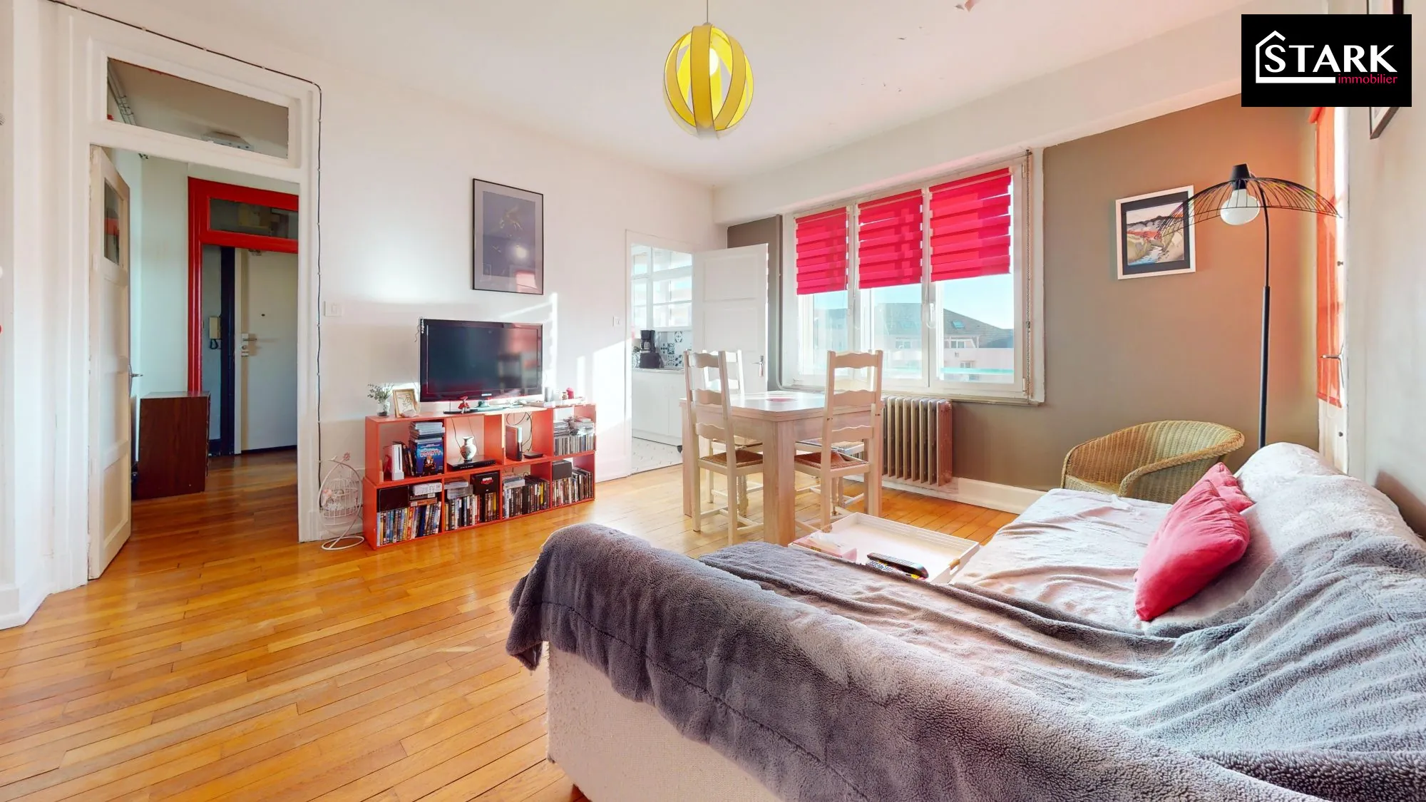Appartement T4 lumineux avec balcon et cave à Belfort, proximité centre-ville 